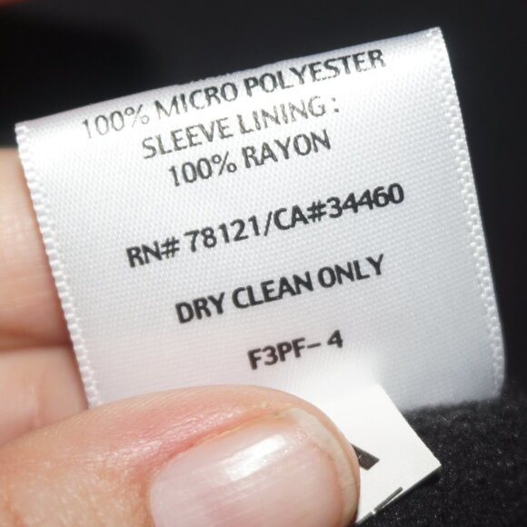 Eileen Fisher Black Coat XS - Picture 8 of 10